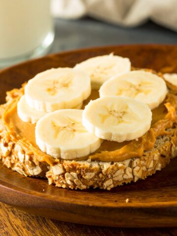 Peanut Butter Banana Protein Sandwich